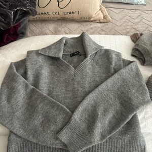 Mango grey sweater